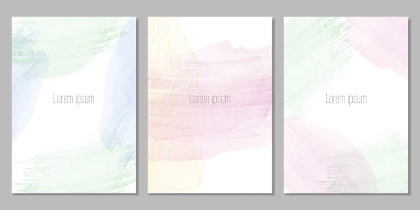 水彩抽象模板图片下载