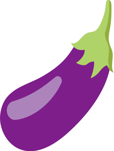 茄子图标设计模板隔离图片下载