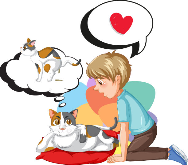 一个男孩和一只狗图片下载