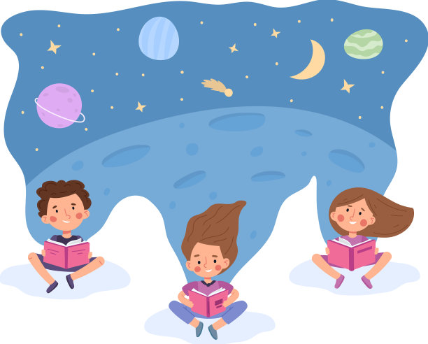 想象书世界儿童幻想的概念图片下载