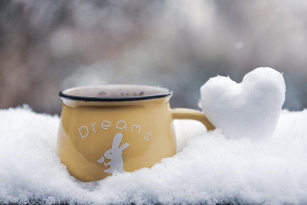 冬天的咖啡图片下载