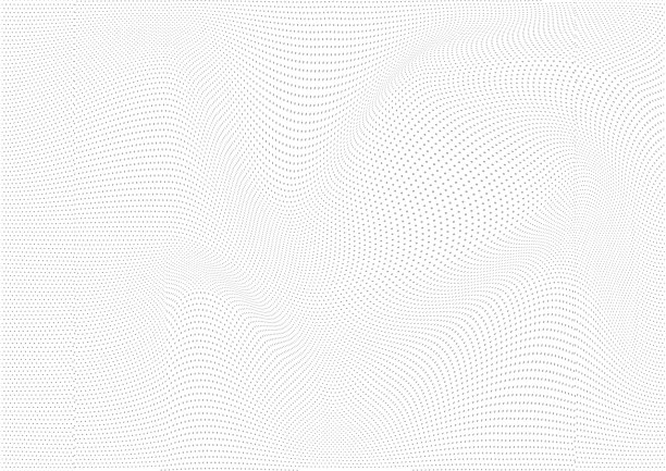 抽象背景与流动的网络粒子图片下载