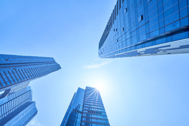 中国四川成都的高层建筑群图片下载