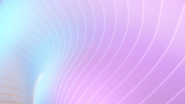 抽象紫色蓝色背景与三维条纹图案图片下载