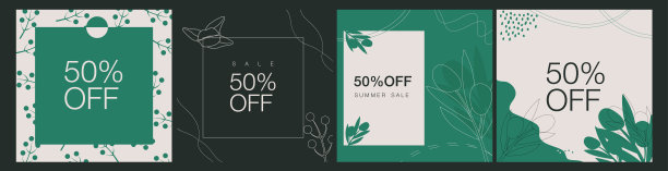 Instagram帖子背景模板图片下载