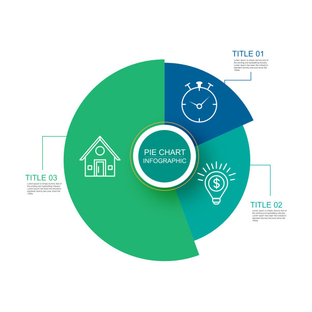 饼图信息图片下载