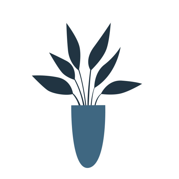 极简蓝色单色波西米亚元素设计图片下载