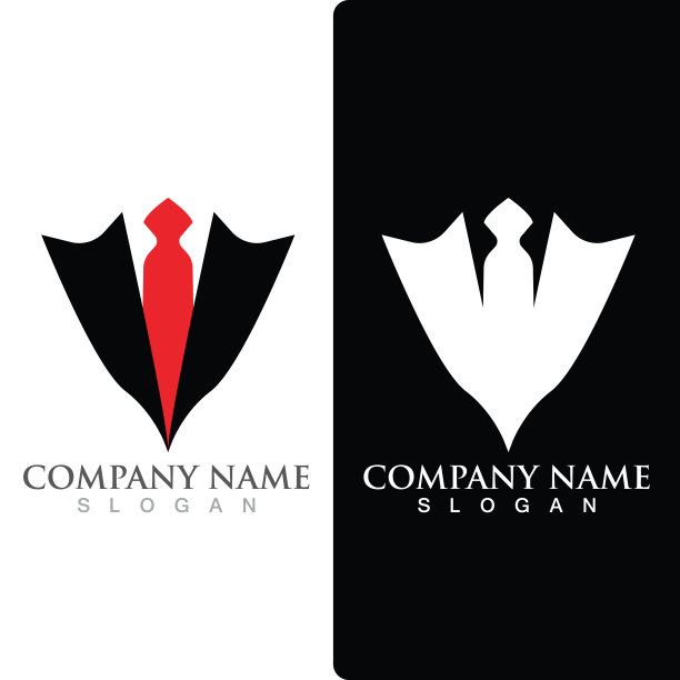 工作服标志和燕尾服标志图片下载