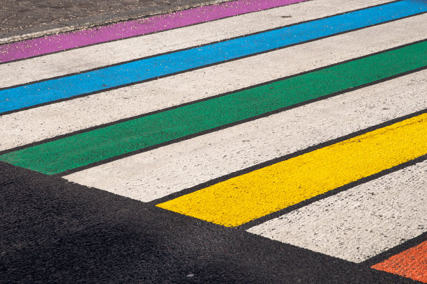 不同颜色的斑马条纹图片下载