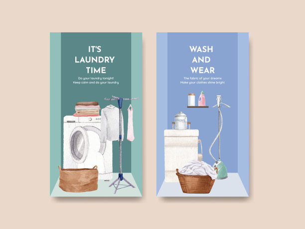 Instagram模板与洗衣日图片下载