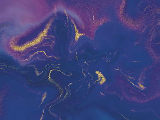 彩色大理石纹理与金色闪光的颜色流动的艺术设计墙纸，服装，地毯，窗帘，和家庭装饰。图片下载