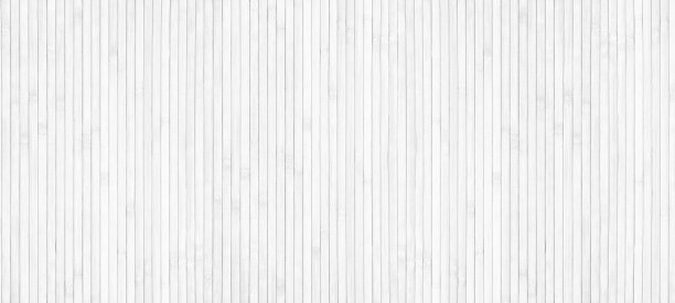 白色木质表面宽屏纹理。天然竹光背景。白色的木条大背景图片下载