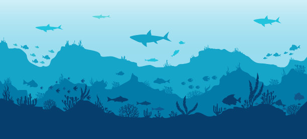 水下风景全景图片下载