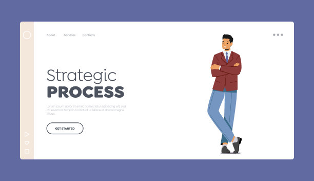 战略过程登陆页面模板亚洲图片下载