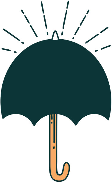 传统的纹身式开伞图片下载