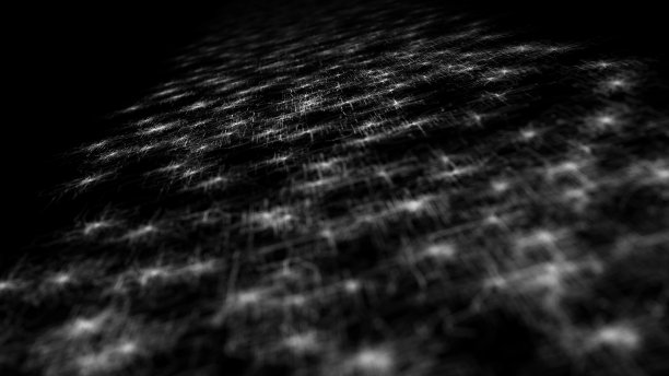 摘要有机三维网格系统，以闪电效果为背景图片下载