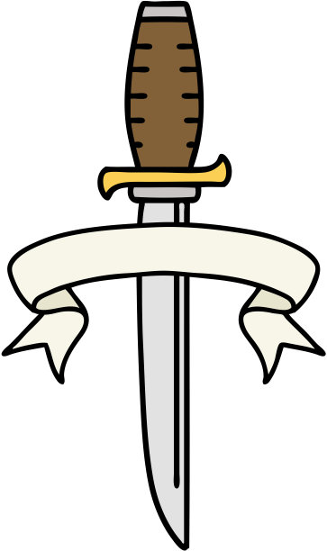 刺青的一面是匕首图片下载