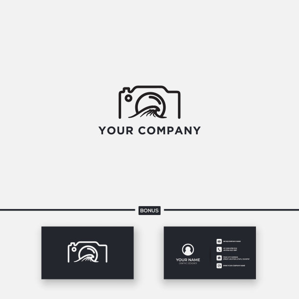 线相机和海的标志摄影海洋图片下载