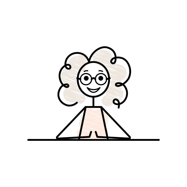 素描女孩人物学生在书桌上涂鸦图片下载