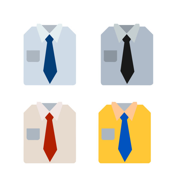 红色领带和衬衫领子图片下载