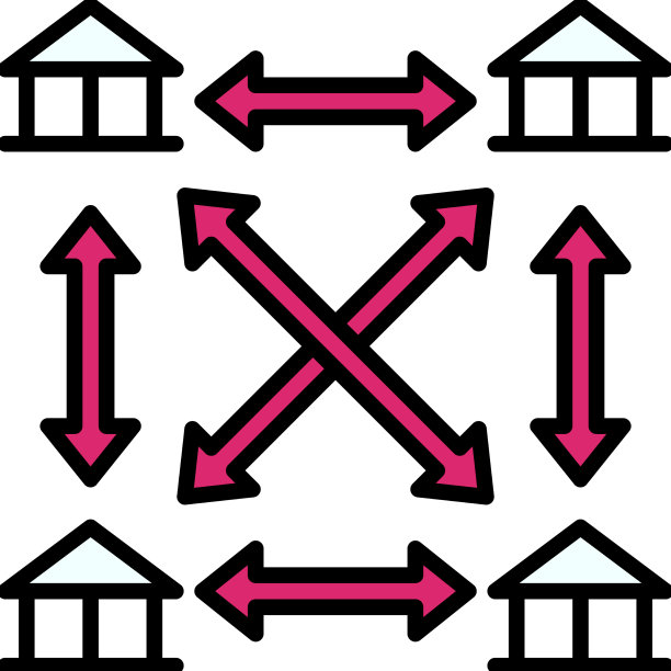 分布式账本区块链相关图标图片下载
