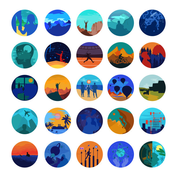 圆的,强调图片下载