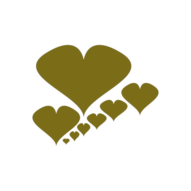 爱心图标设计图片下载