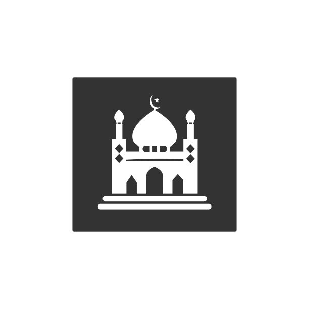 清真寺图标标志形象图片下载