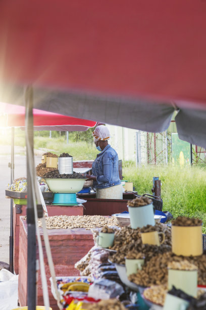 非洲街头小贩图片下载