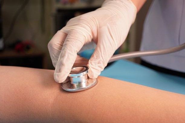 门诊病人体检、闭诊、脉搏测量图片下载