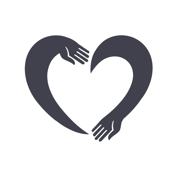心形图标心形拥抱标志图片下载
