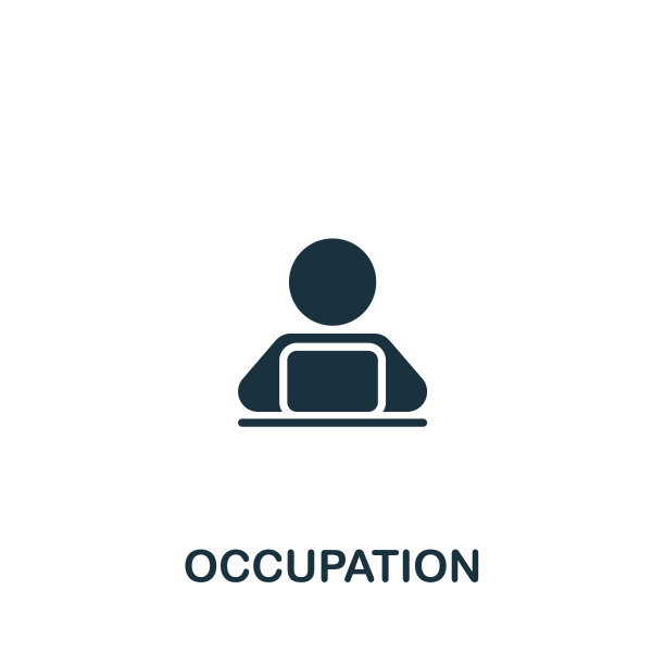 职业图标单色简单图标为图片下载