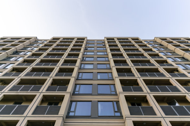 现代住宅建筑外立面图片下载