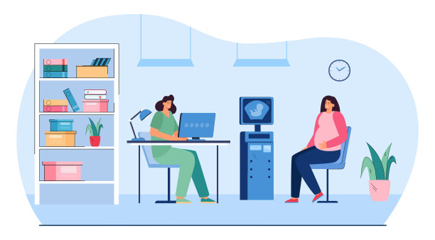 孕妇住在医院公寓图片下载