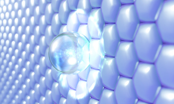 老年斑或雀斑精华液。图片下载