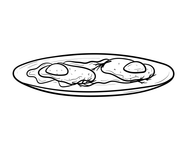 盘子上的炒鸡蛋图片下载