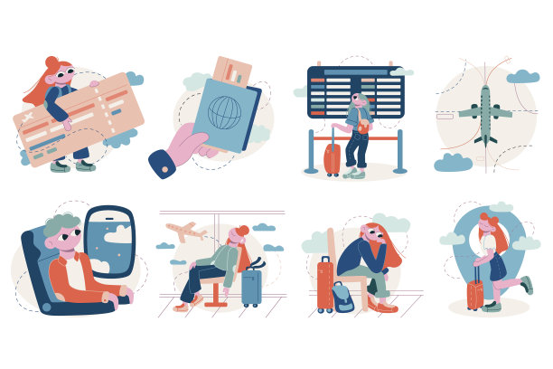 集平面卡通图片下载