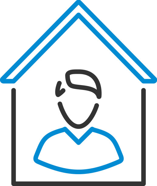 呆在家里的图标图片下载