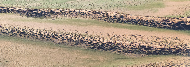 纳米比亚，纳米布沙漠的鸟瞰图图片下载