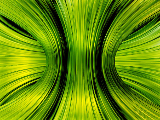 用快速运动的明亮的光轨迹穿越黑色天空的抽象插图。- - -库存图片图片下载