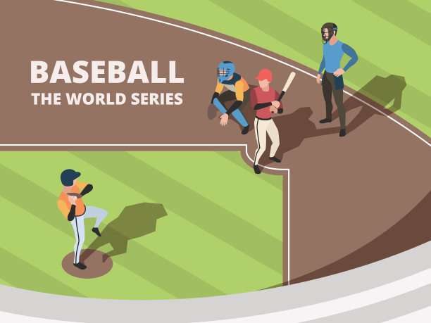 棒球场运动队的队员在上面打球图片下载