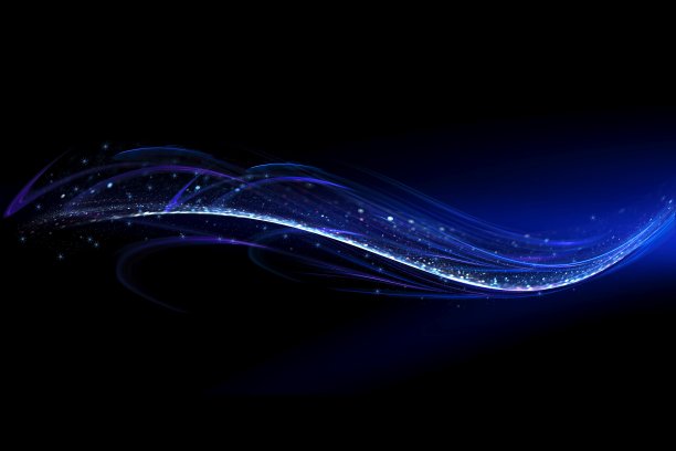 计算机绘制的抽象粒子背景图片下载