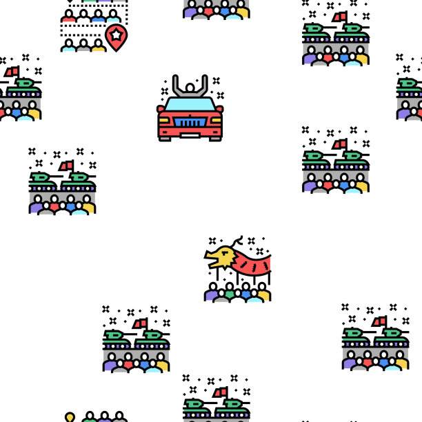 阅兵庆典节日活动无缝衔接图片下载