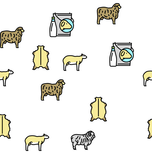 养殖场经营羊无缝对接图片下载