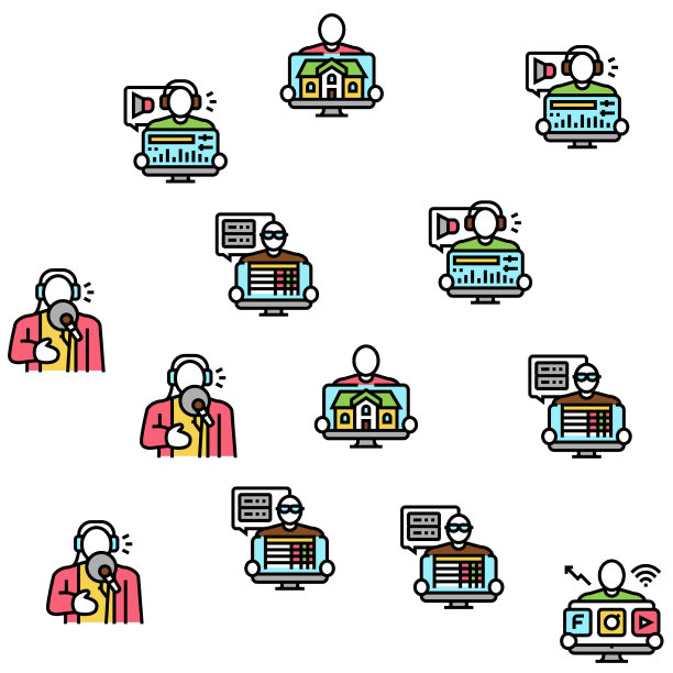 小企业创业者的工作天衣无缝图片下载