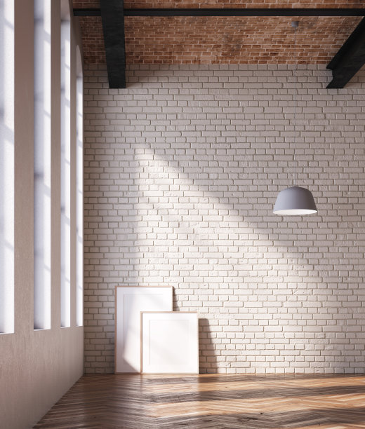 装修元素较少的房间。图片下载