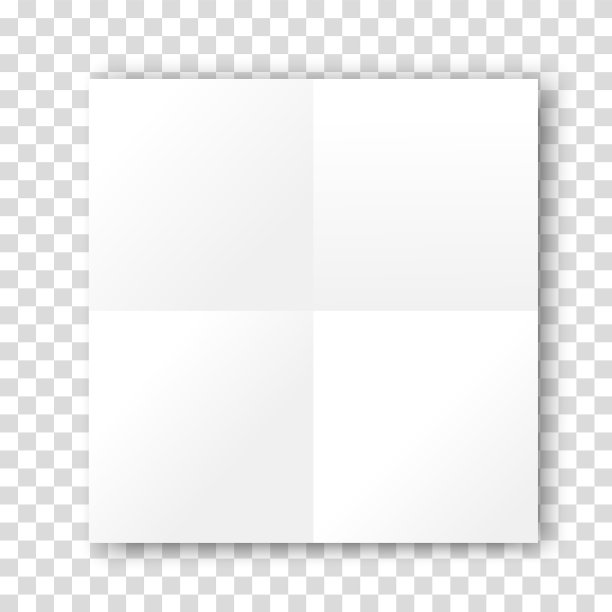 空白折叠纸打开书小册子图片下载
