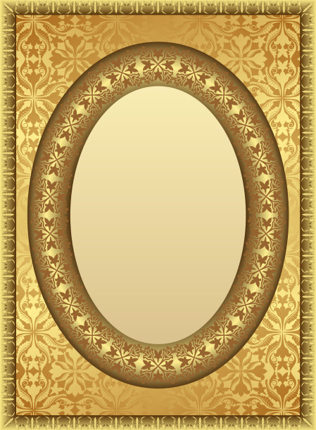 黄金框架图片下载