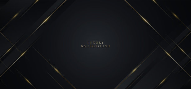 抽象现代黑色背景剪纸风格图片下载