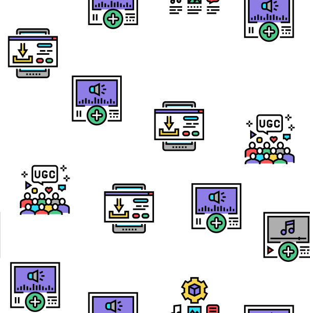 用户生成内容的无缝模式图片下载